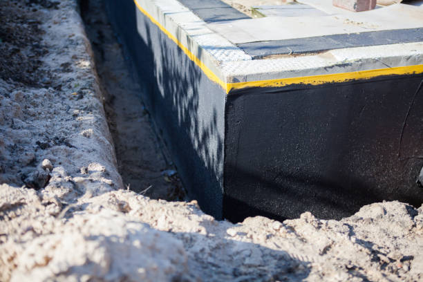 Residential Basement Waterproofing installation at a Crivitz, WI home by SJ Waterproofing Pros
